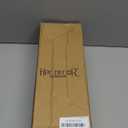 HPC Decor Modern Farmhouse Lantern Decor- Gold Metal Candle Lanterns for Christmas- Lanterns Decorative w/Timer Flickering Candles for Living Room, Home, Indoor, Outdoor, Table,Fireplace Mantle Decor