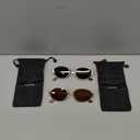 livho 2025 Trendy Oval Sunglasses - Stylish Polarized Shades for Everyday - Retro Metal Frames