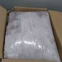 Wonderful 3 Pieces Fluffy Faux Rabbit Fur Bubble Comforter Set King Size, Tie-Dyeing Pink Purple Plush Fuzzy Bedding Set, Warm Soft Bubble Comforter Bedding Set for Winter