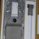 LANGY Solar Street Lights Outdoor, 2500W Solar Parking Lot Lights, 200000LM 6500K, Dusk to Dawn Motion Sensor and Remote Control, IP67 Waterproof, Commercial Solar Outdoor Light Garage