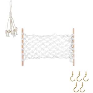 Cabilock Hanging Basket Woven Fruit Veggies Hanger Kitchen Hanging Storage Pendant