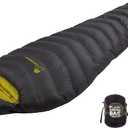 Mountaintop Ultralight Mummy Down Sleeping Bag 650 Fill Power Duck Down Suits for 32 Degree F for Camping Hiking Backpacking