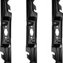 3 Pack Mulching Mower Blades Set for Craftsman/Cub Cadet/MTD/Troy-Bilt/Mustang 54IN Mower, Replaces Blade CMXGZAM110205 742P05086-X 742-05530-X, 742-05086-X, 490-110-Y/C205, C-BLD-0510, 810-CBL2722D