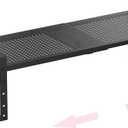 Multi-Functional Metal Shoe Rack, Space-Saving, Perfect for Entryway, Closet, Bathroom, etc. - Sturdy and Durable, High Weight Capacity(1PACK/Black/Medium)