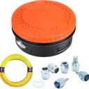 Quintillus H03 Weed Eater Head Universal Trimmer Head String Trimmer Head Bump Feed Weed Wacker Head Grass Trimmer Head Replacement for Weed Warrior, Echo, Husqvarna, Comes with .095 Trimmer Line