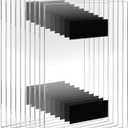 Maitys 10 Pack Magnetic Sign Holder 8.5 x 11 Acrylic Vertical U Display Frame with Magnetic Strips Clear Document Holder for Office, Home, Store, Restaurant, Landscape