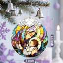 Christmas Ornaments, Religious Ornament, Christmas Tree Ornaments, Christian Xmas Decorations, Holiday Decorations, Christian Gifts, Religious Gifts - Baby Jesus and The Holy Mother Mary