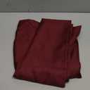 Biscaynebay Textured Fabric Christmas Rectangle Tablecloths 60x84 Inches, Burgundy Water Resistant Tablecloths for Dining, Kitchen, Wedding, Parties etc. Machine Washable