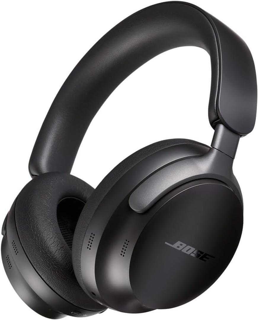 Bose QuietComfort Ultra Bluetooth Headphones, Wireless Headphones with Spatial Audio, Over Ear Noise Cancelling with Mic, Up to 24 Hours of Playtime, Black Bose QuietComfort Ultra Bluetooth Headphones, Wireless Headphones with Spatial Audio, Over Ear Noise Cancelling with Mic, Up to 24 Hours of Playtime, Black