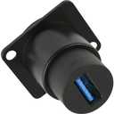 Toronce D R Series USB3.0 Passthrough Panel-Mount Connector (USB3.0)