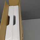 Fibogollo 2 Pack Bamboo Bed Tray Table with Folding Legs,Breakfast Trays,Serving Tray for Food and Snack,Laptop Trays for Working(White)