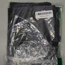 OwnMy Universal Leaf Vacuum Blower Bag Black Leaf Vacuum Bag Leaf Blower Replacement Bag with 3 Fasten Ties, Adjustable Leaf Blower Mulcher Bag Bottom Debris Zipper Bag Fallen Leaves Collection Bag