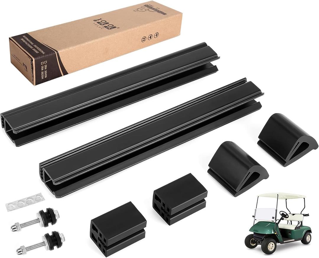 10L0L EZGO Golf Cart Windshield Mounting Clips Kit for EZGO TXT DCS PDS 1994-2013, Fit 3/4" Square Tube, OEM# EGWHC12, EGWHC10, 618485 10L0L EZGO Golf Cart Windshield Mounting Clips Kit for EZGO TXT DCS PDS 1994-2013, Fit 3/4" Square Tube, OEM# EGWHC12, EGWHC10, 618485