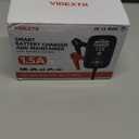 1.5A 6V/12V Car Battery Charger  Automatic Trickle Charger, Battery Maintainer with Overcharge Protection & Temperature Compensation  for Lead Acid, AGM, Gel, Lithium Batteries