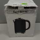 Electric Kettle, 1.7L/1500W, Stainless Steel, Digital Touch Panel, Keep Warm Function, Auto Shutoff, BPA-Free, Hot Water Kettle for Coffee & Tea, No Plastic Contact with Water (Black)