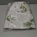 Rectangle Picnic Table Cloth, Elastic Waterproof Fitted Vinyl Tablecloths for 8 Foot Tables, Wipeable Flannel Backed Table Covers for Dining, Camping, Outdoor(Magpie,36"x96")