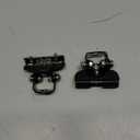 Led Hood Mounts, Universal Led Light Bar Mounting Brackets 304 Stainless Steel Hood Clamp Lights Mounts, Black