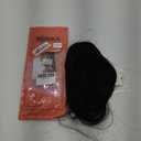 SEIKEA 32 Inch Clip in Ponytail Extension Wrap Around Long Straight Pony Tail Hair Synthetic Hairpiece for Women - Black