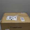 Bathroom Light Fixtures, 3-Light Black and Brushed Nickel Bathroom Vanity Light, Modern Wall Sconces with Globe Clear Glass Shade, Vanity Lighting Fixtures Over Mirror, VL195-KN-3