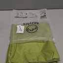 iMaylex Soft 100% Egyptian Cotton Zipper Closure Pillowcases, Cozy and Lightweight Pillow Case, Set of 2,St. Patrick's Day,Olive Green, Standard, 20" x 26"