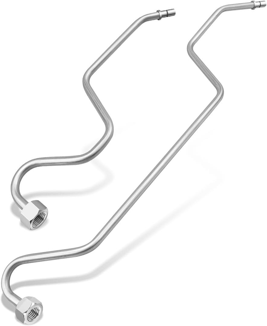Rack Pinion Transfer Lines Fit for Chevrolet Escalade ESV GMC 2008-2014 Hard lines on Rack Replace 15254059 15254058