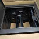 Metal Garden Hose Reel Deck box, Durable Steel Garden Hose Storage Box Cabinet, 150ft 5/8" Garden Hose Capacity. - Hose guide Manual Rewind, No-leak aluminum water connections