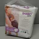 Bambo Nature Hypoallergenic Baby Diapers, Eco-Labelled Sustainable Diapers, Enhanced Leakage Protection, Totally Chlorine-free, Skin Friendly, and Super Absorbent - Size 6 (24 Count)