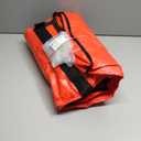 HOMEST Christmas Tree Storage Bag, Fits for 7.5-9 ft Xmas Artificials, Zippered Bag with Reinforced Carrying Handles and Wheels, Red (Bag Only)