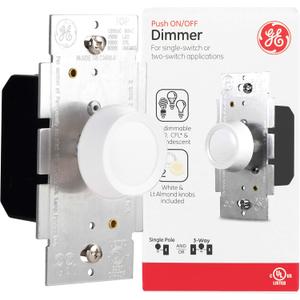 GE Push On/Off Dimmer (16 Pack), 18020