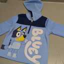 Bluey Bingo Fleece Half Zip Hoodie Toddler to Big Kid