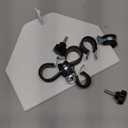 Metal Grow Tent Corner Shelf (1-Pack Big Size Version), Sturdy Pole Mount Shelf, Heavy-Duty Tent Pole Shelf, Easy to Install, Fit All Grow Tent Poles (16mm/19mm/22mm Included)