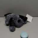 Heartbeat Dog Toy for Puppy- Heartbeat Helps for Dog Anxiety Relief and Calming Aid, Puppy Heartbeat Stuffed Animal Anxiety Calming Behavioral Aid Puppy Heartbeat Toy Sleep aid for Dogs Cats Pets (dark grey)