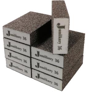 8Pcs 36 Grit Sanding Blocks, Jamiikury Coarse Sanding Sponge Washable and Reusable, Wet Dry Sandpaper Sponge for Wood Metal FurniturePaint and Drywall