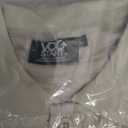 Men Textured Polo Shirts Casual Summer Short Sleeve Poloshirt (L)