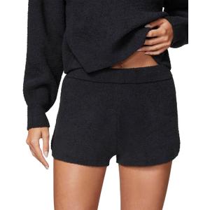 florence by mills Women's Sweet & Snug Eyelash Heart Cut Shortie (Large, Black)