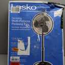 Lasko 2521 16 Inch 3-Speed Quiet Adjustable Tilting Wide-Area Oscillating Standing Pedestal Fan for Bedroom, Kitchen, Home, and Office, Black