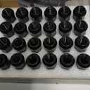 Sposuit M14x1.5 Lug Nuts - Replacement for 1999-2024 Chevy Silverado 1500, 2009-2024 Traverse, 2015-2024 Colorado, 2001-2024 Tahoe, 2007-2013 Avalanche - Closed End Black Lug Nut(24 Pcs)