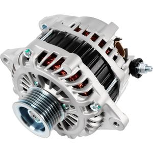 11341 New Alternator Fit for Altima 2007-2010 V6 3.5L, for Murano 2009-2014 3.5L, for Maxima 2009-2010 3.5L, for Quest 11-17 3.5L, 130Amp 12V Automotive Replacement Alternators 11341N