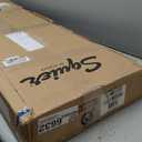 Trobing Standing Desk Mat Balance Board with Rollerball, Wooden Wobble Anti Fatigue Mat Balance Board for Standing Desk, Home Office Non-Slip Comfort Floor Mat to Relieve Foot, Knee, and Back Pain (C: Large Black ( 24 inch ))