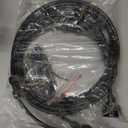 Amazon Basics 18" Outdoor Misting Fan, Wall-Mounted, Industrial Fan, Waterproof (IP44), With Tilt Head, Heavy-Duty Metal Blades, Dual Ball Bearing Motor, 3 Speeds Up to 1550 RPM and 3781 CFM, Black