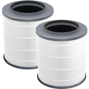 11030 True HEPA Replacement Filters Compatible with Clorox 11030 & 11031,Medium Room up to 1,000 Sq. Ft. 3-in-1 H13 True HEPA Filter (12030),2 Pack
