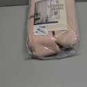 Light Pink Linen Curtains Pinch Pleated 90 Inch Length 2 Panels for Nursery Baby Girls Bedroom Semi Sheer Light Filtering Pleated Linen Curtains for Living Room Bedroom Dusty Blush Pink (40"W x 90"L (Pack of 2))