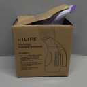 HiLIFE Steamer for Clothes, Portable Handheld Design, 240ml Big Capacity, 700W, Strong Penetrating Steam, Removes Wrinkle, for Home, Office(ONLY FOR 120V) Purple