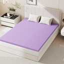Sweetcrispy 4 Inch Full Cooling Gel Memory Foam Mattress Topper