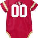 Gerber NFL unisex-baby Nfl Team Jersey Onesie Bodysuit (Red)
