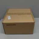 Black Pendant Lights Kitchen Island 2 Pack, 11.8 Inch White Glass Pendant Light with Frosted, Alabaster Island Pendant Lights, Vintage Farmhouse Pendant Lights for Dining Room, Bar, Cafe