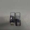 PNY 128GB Turbo Attach 3 USB 3.0 Flash Drive, Silver (Pack of 2)