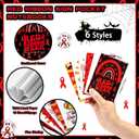 36 Set Red Ribbon Week Say No to Drugs Awareness Little Boo Notepad 0.7mm Mechanical Pencils Drug Free Event Business Charity Party Favor Anti-drug Supplies for Teen School Student