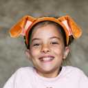 Minkissy Puppy Dog Ears Headband Puppy Ears Hairband for Women Men Halloween Animal Dress up Costume Accessory for Cosplay Dog-Ears Hair Hoop