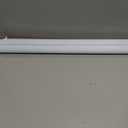 No Drill Zebra Blinds for French Door, 24 5/8" W x 72" L, White